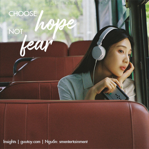 choose hope not fear