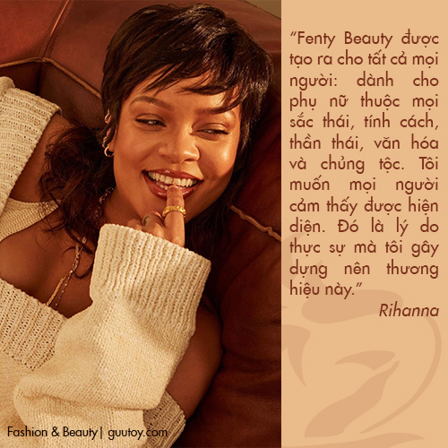 rihanna quote fenty beauty