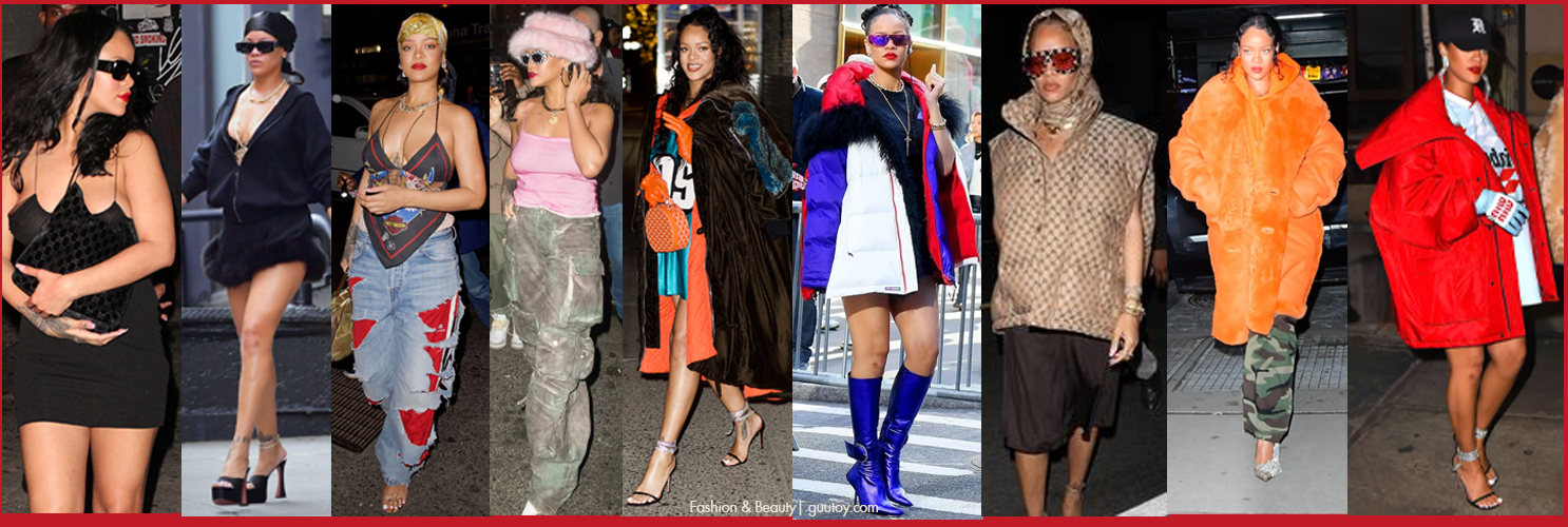 nrihanna pregnant street style