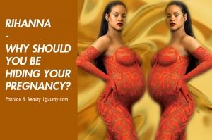 Rihanna pregnant cover